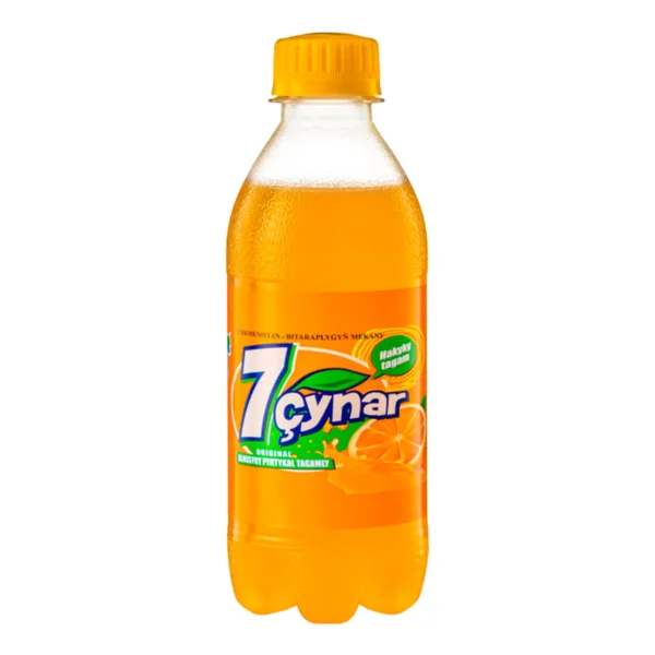 7 Chynar orange flavored non-alcoholic carbonated drink