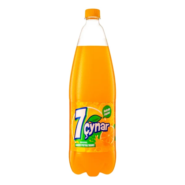 7 Chynar orange flavored carbonated drink 1,5 L