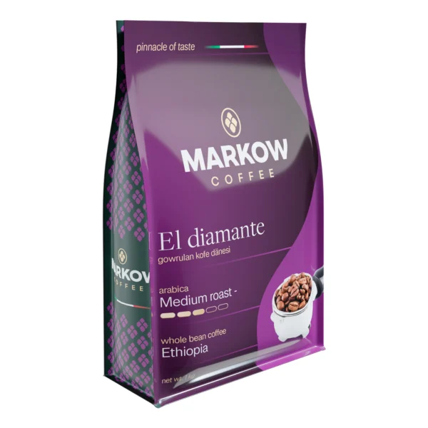 Arabica Robusta roasted coffee beans El Diamante 1 kg