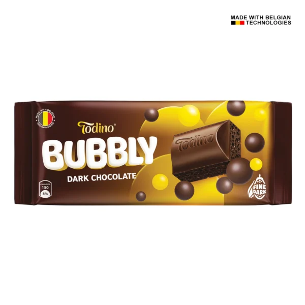 BUBBLY dark aerated chocolate 90gr