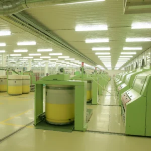 Cotton yarn processing knot