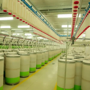 Cotton yarn processing knot 5