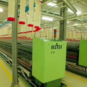 Cotton yarn processing knot 6