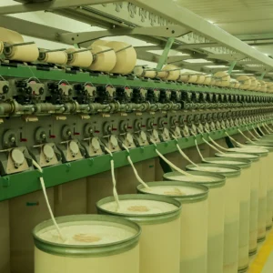 Cotton yarn processing knot 7