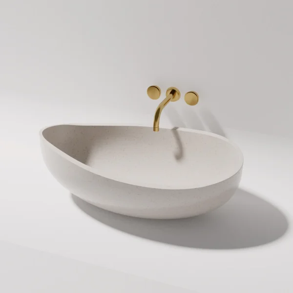 Lavabo sobre encimera Onda - Imagen 2