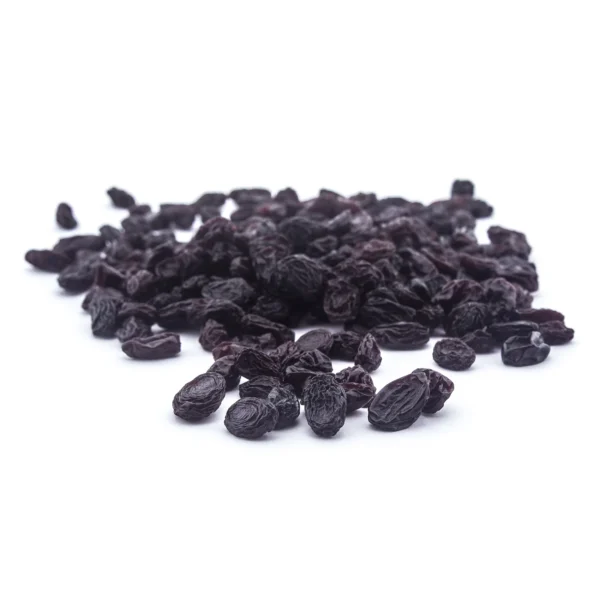 Deitic organic red seedless raisins