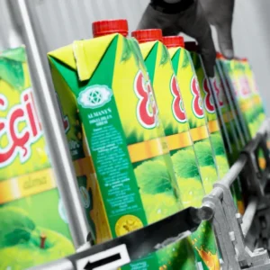 Echil Juice manufacturing conveyer
