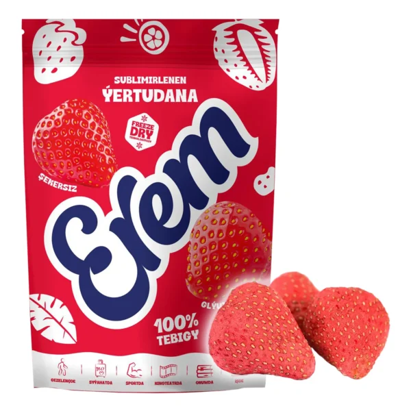 Freeze dried strawberry Erem