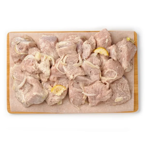 Frozen turkey breast kebab