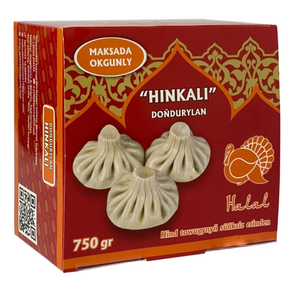 Frozen turkey meat khinkali