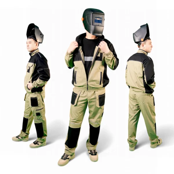 Coverall for welder for men