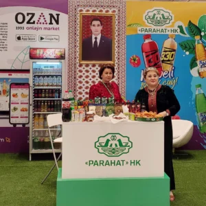 Parahat Exhibition stand UzExpo