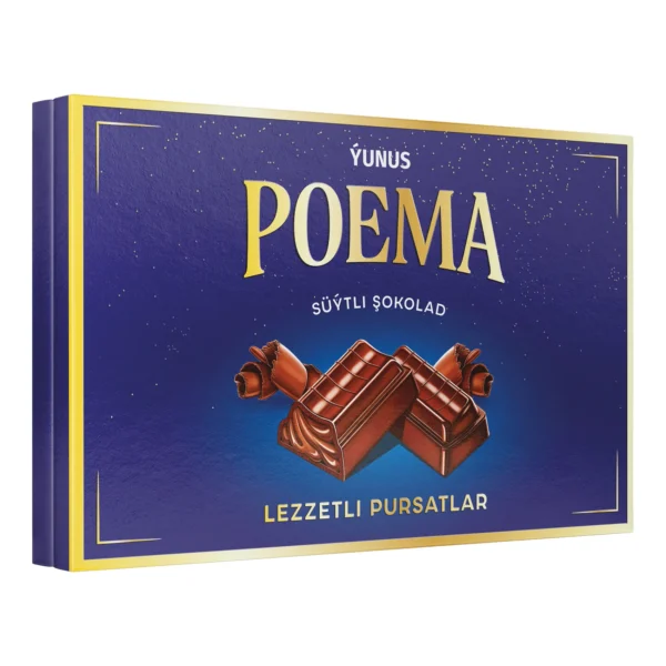 Poema assorti milk chocolate 150gr