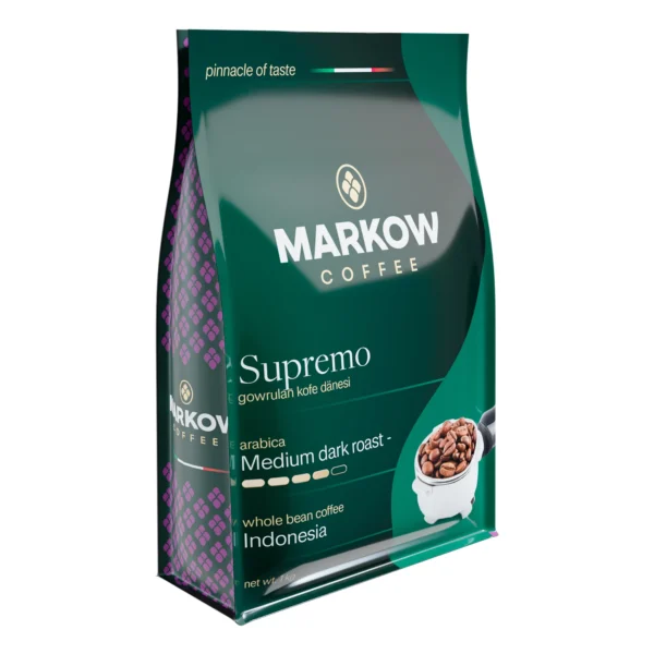 Roasted coffee beans Supremo 1 kg