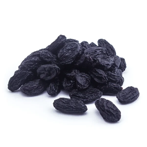 Seedless black raisins 70 mm