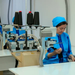 Socks production knot 5