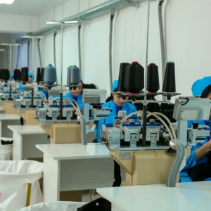 Socks production knot 6