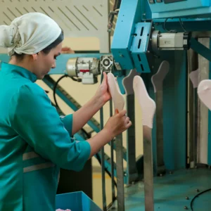 Socks production knot 8