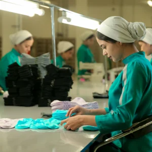 Socks production knot 9