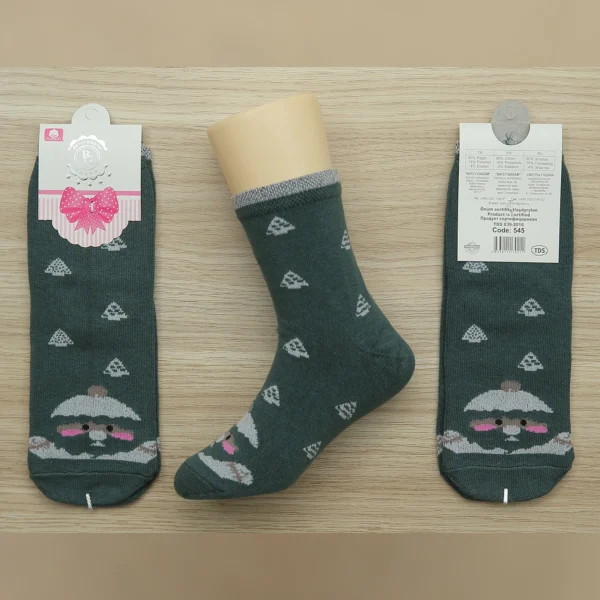Calcetines de Navidad cálidos y peludos para mujer