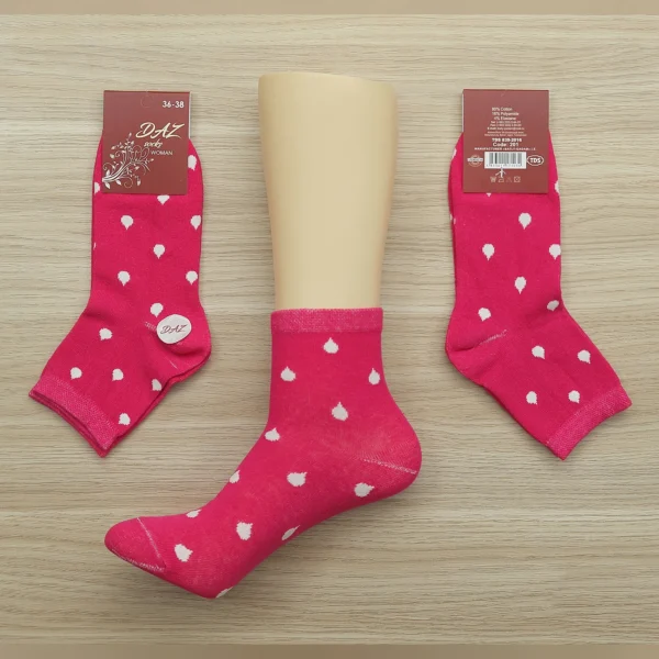 Calcetines de algodón para mujeres con piel sensible