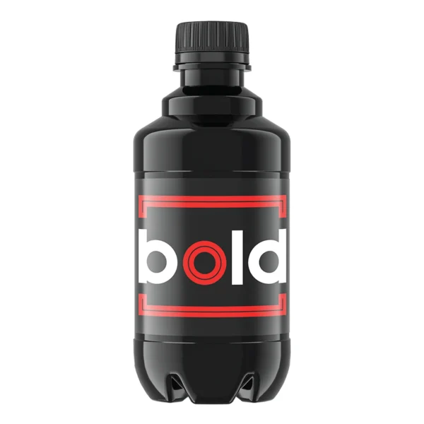 bold black edition non alcoholic carbonated drink with barberry taste 330 ml