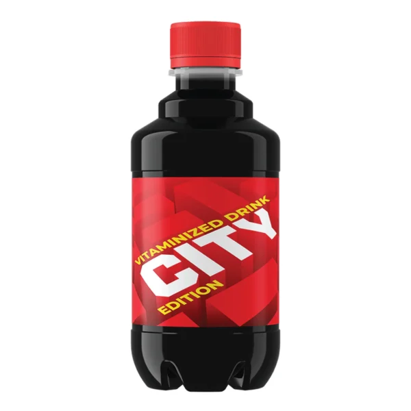 bold city vitaminized non alcoholic carbonated drink