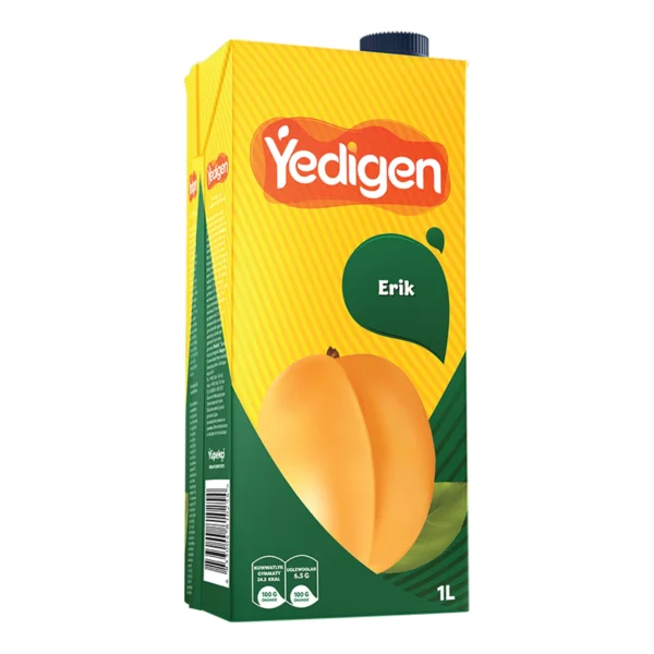 yedigen juice apricot juice drink reconstituted from concentrated juice